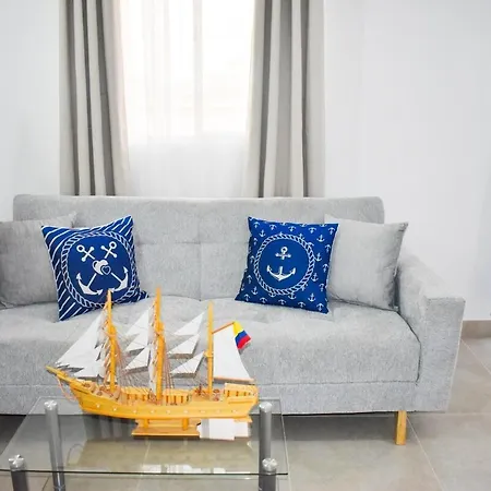 Apartamento Comfortable Close To The 2 Cartagena